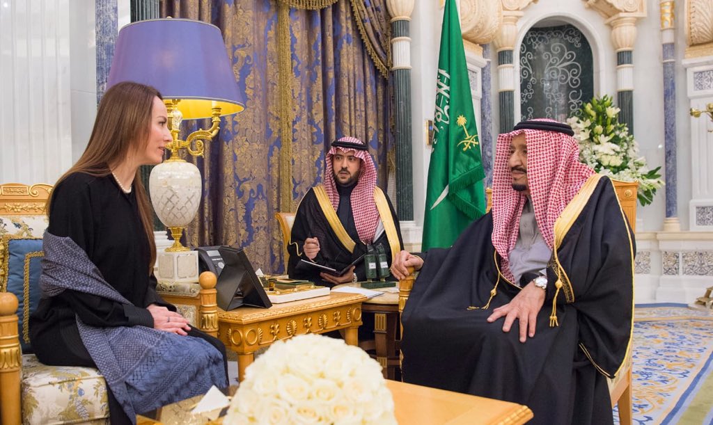 الملك سلمان يبحث آفاق التعاون مع رئيسة الاتحاد البرلماني الدولي