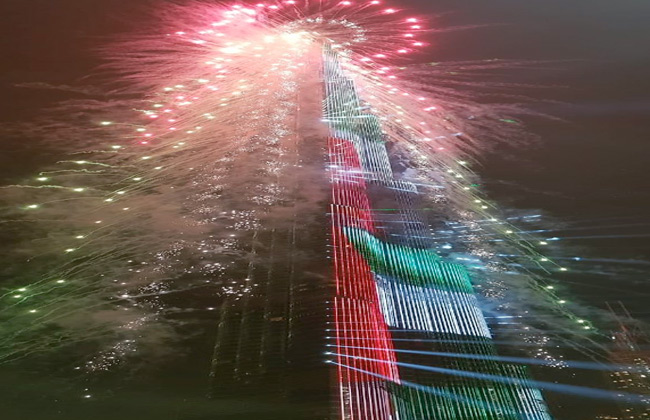 صور وفيديو.. رأس السنة في دبي تخطف أنظار العالم - المواطن