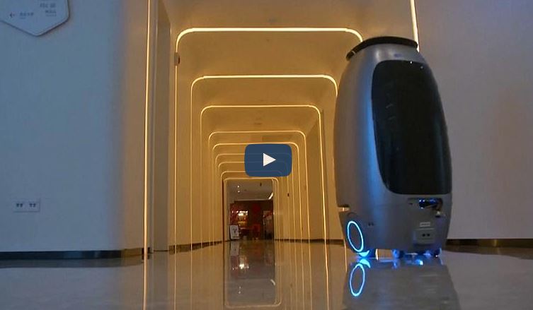 فيديو.. روبوتات لخدمة زوار فندق علي بابا