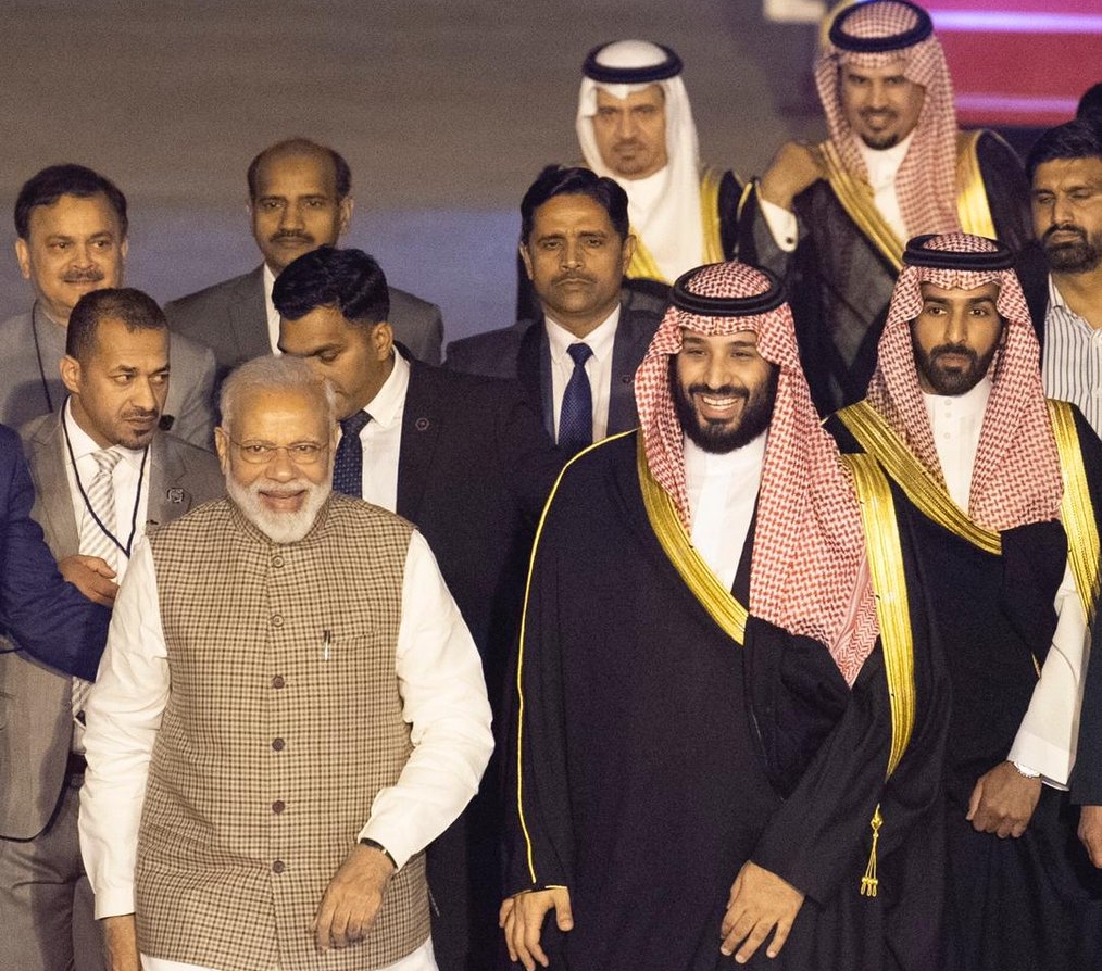 صور توثق حفاوة الهند بزيارة الأمير محمد بن سلمان