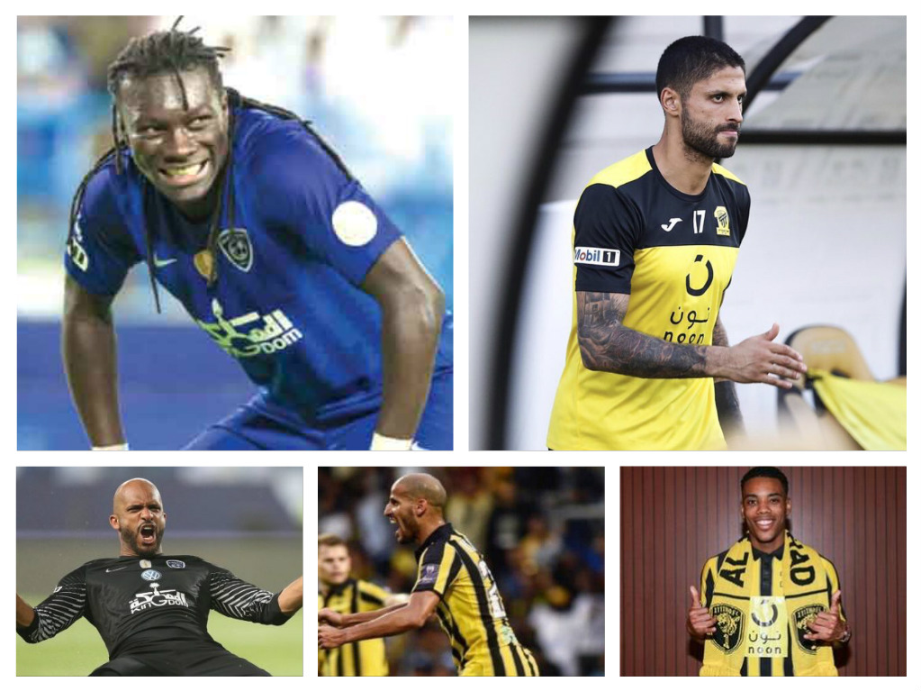 كلاسيكو الهلال والاتحاد .. يُعيد مواجهات ثنائية نارية بين محترفي الفريقين