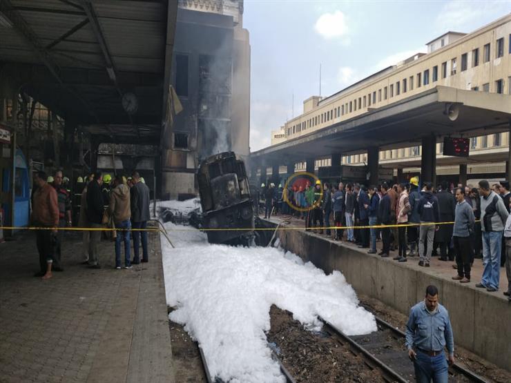 فيديو وصور.. أول تعليق من النائب العام المصري على حادث القطار