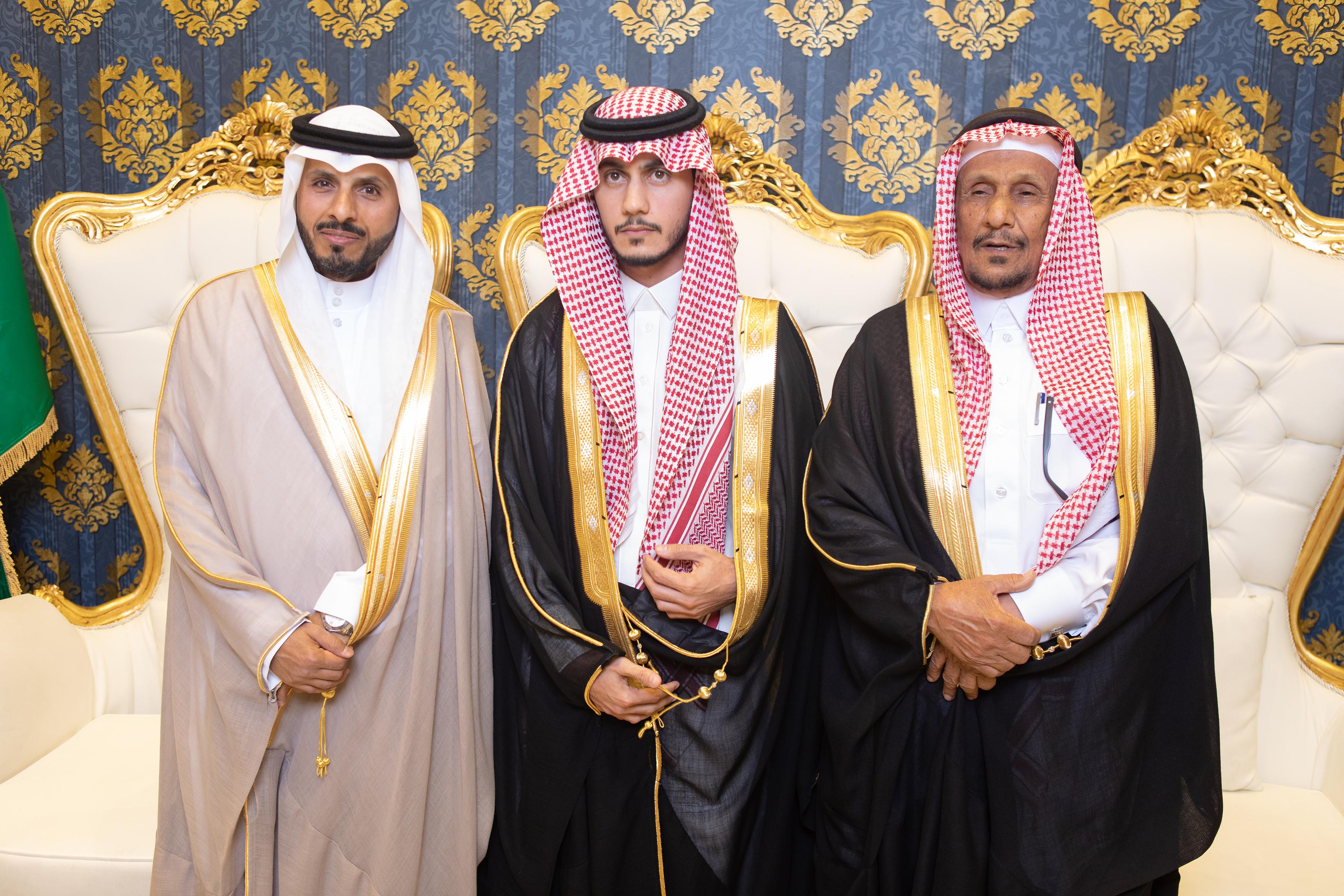 عبدالعزيز الراشد يحتفل بعقد قرانه على كريمة أسرة المهنا