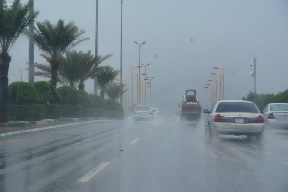 الأرصاد: أمطار غزيرة على الطائف حتى الـ7 مساءً