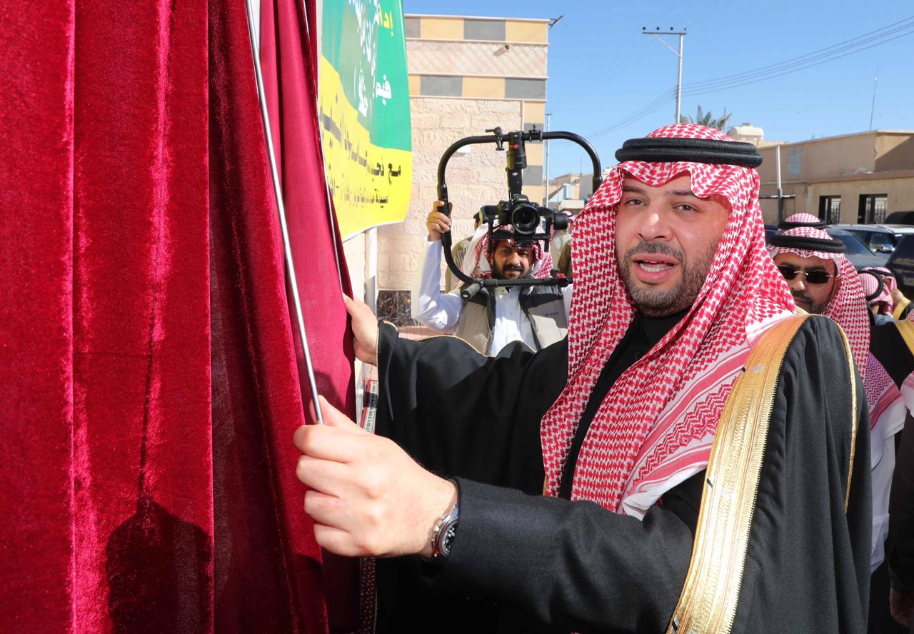 أمير الشمالية يتفقد جامع الأمير سلطان بن عبدالعزيز في رفحاء