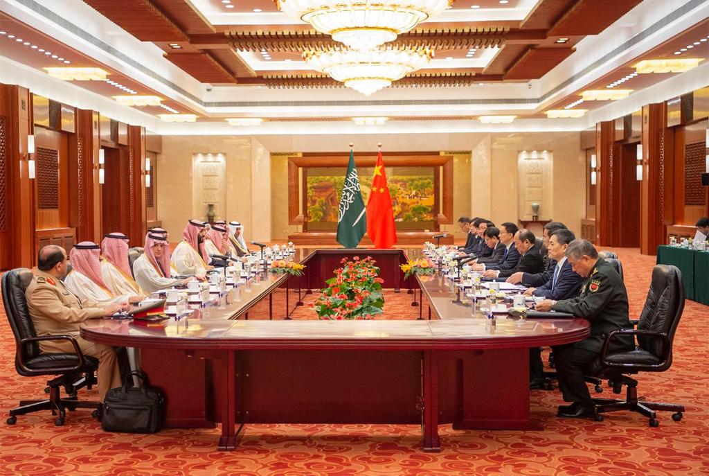 الأمير محمد بن سلمان ونائب الرئيس الصيني يرأسان اللجنة رفيعة المستوى
