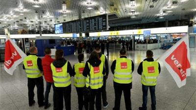 إضراب يُربك حركة الطيران بمطار هامبورغ