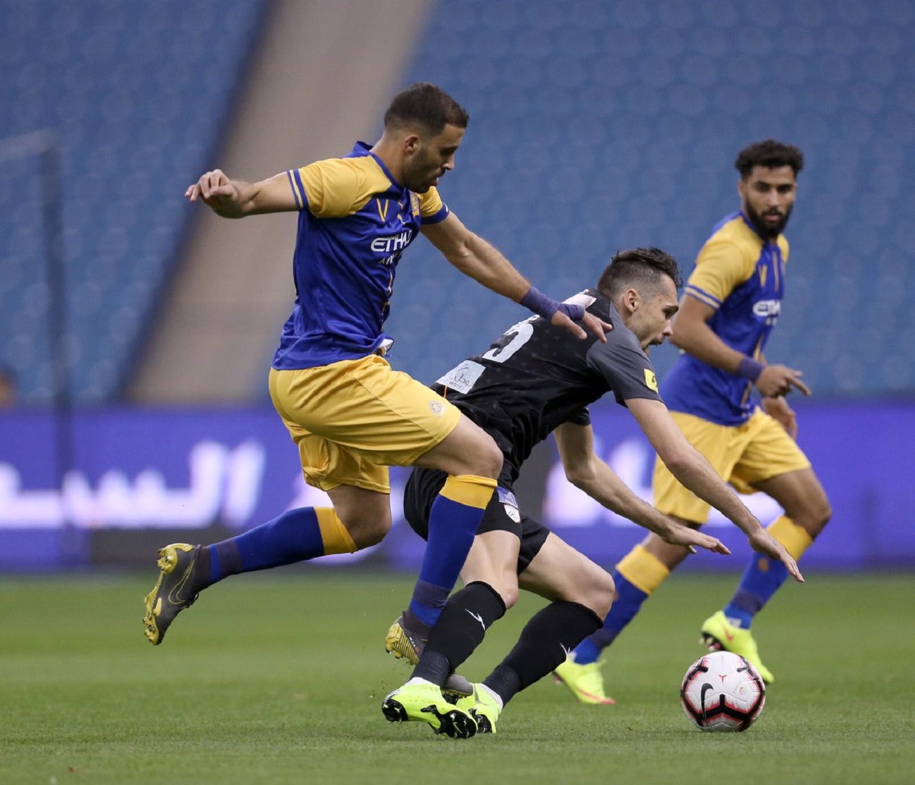 دوري محمد بن سلمان للمحترفين.. الفوز بهدف شعار #النصر ضد #الشباب