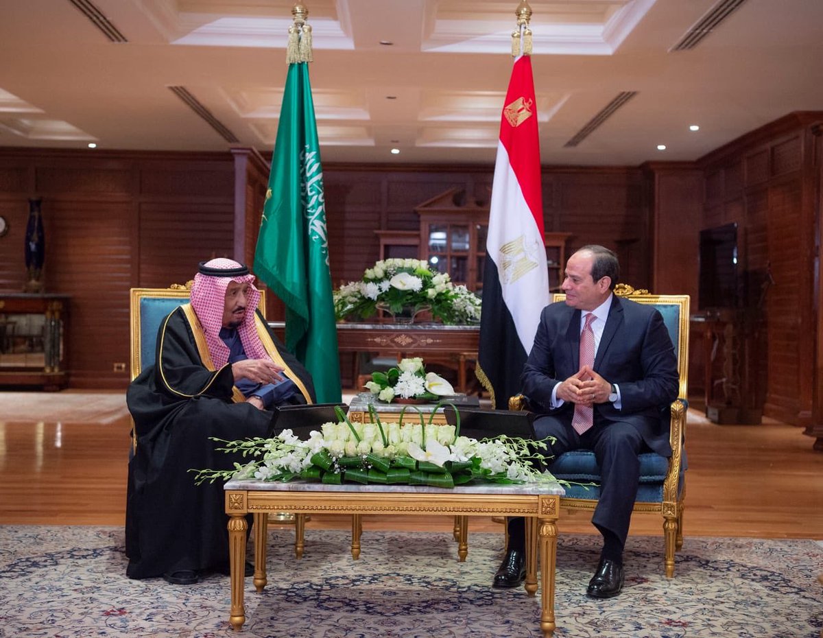 تفاصيل اجتماع الملك سلمان والسيسي وجلسة المباحثات الثنائية في شرم الشيخ