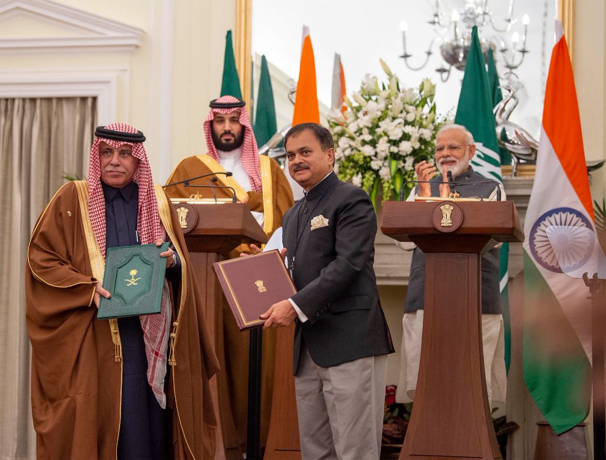 تفاصيل 5 صفقات تعزز الشراكة السعودية الهندية