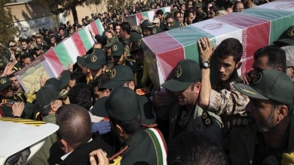 ارتفاع حصيلة تفجير حافلة الحرس الثوري الإيراني لـ 41 قتيلًا