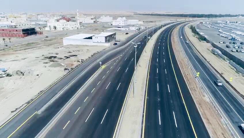 افتتاح الحركة المرورية في طريق الموت جامعة جدة بعد إعادة تأهيله