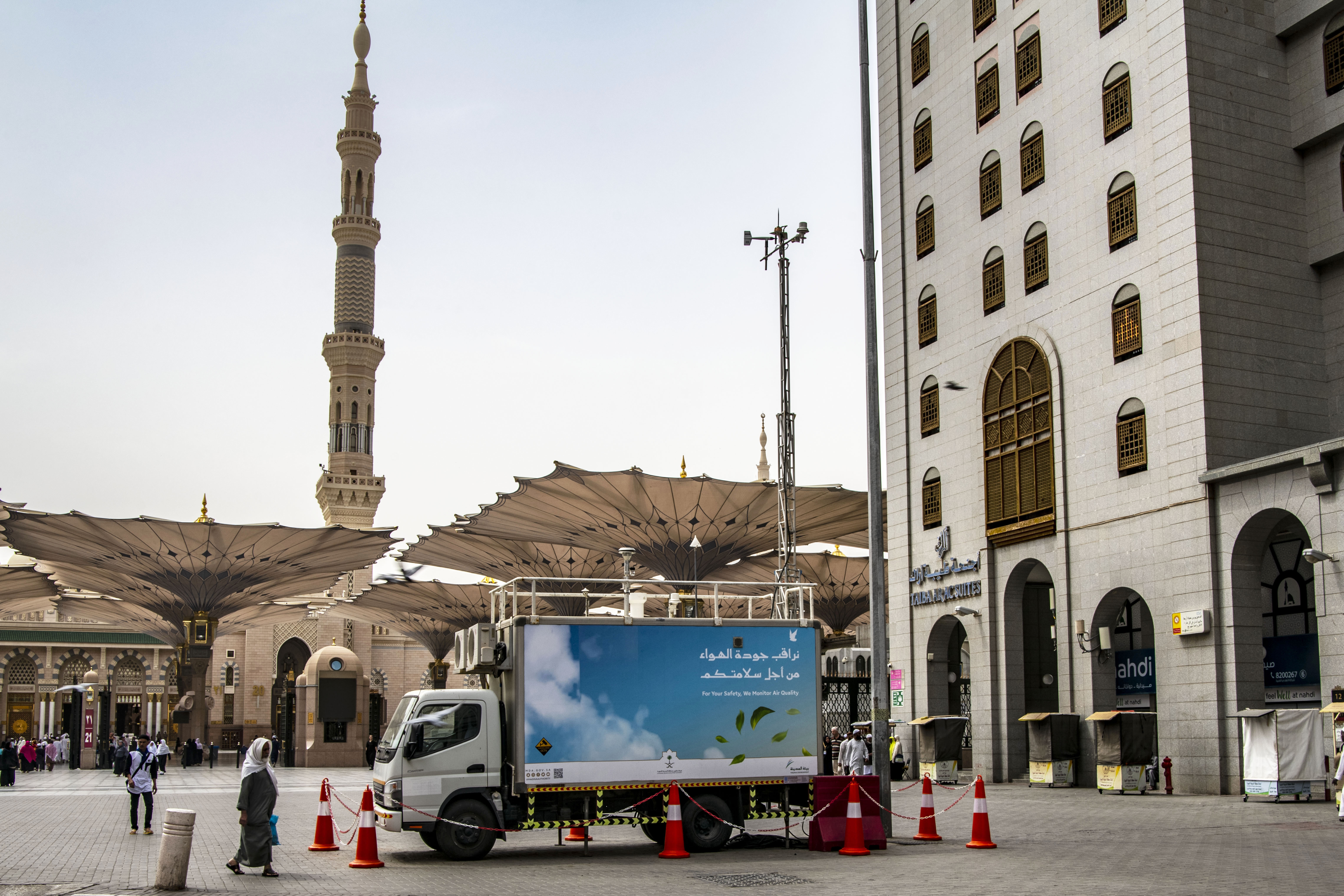 بيئة المدينة .. 4 محطات لمراقبة جودة الهواء وخطة للحد من الملوثات