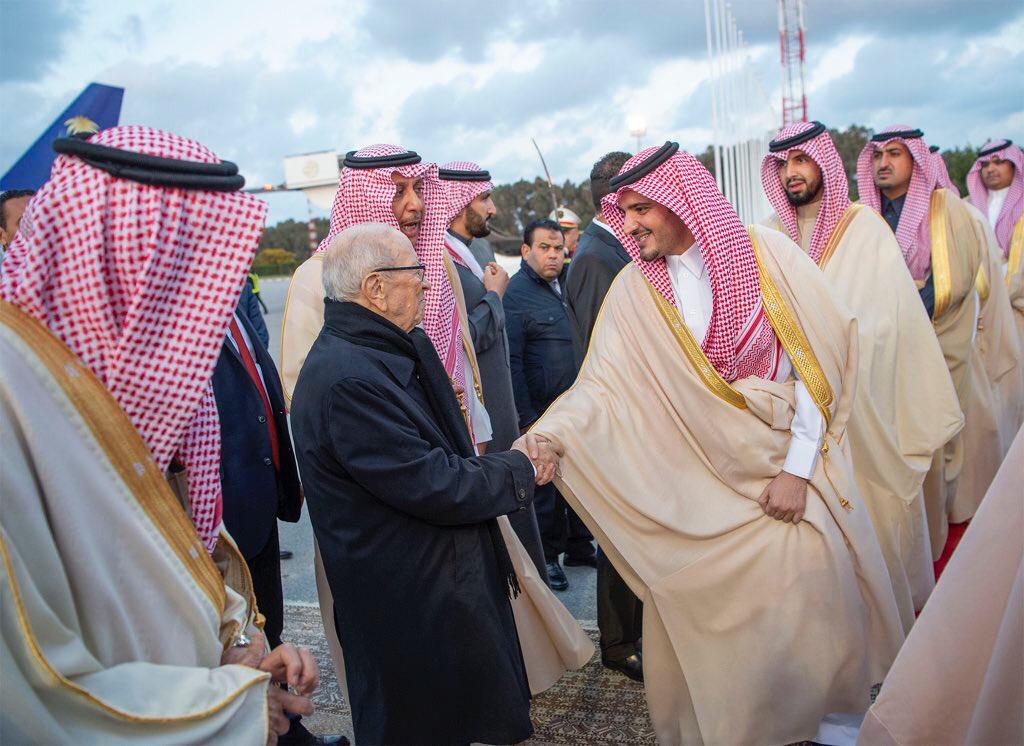 تعرف على الوفد الرسمي المرافق لـ الملك سلمان في زيارته لتونس