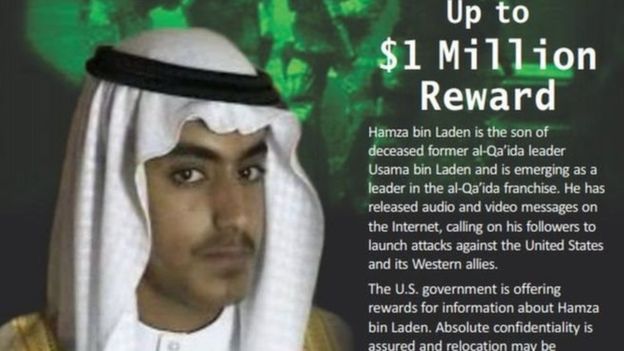 حمزة بن لادن .. ورث الإرهاب عن والده فرصدت أمريكا مليون دولار ثمنًا لرأسه
