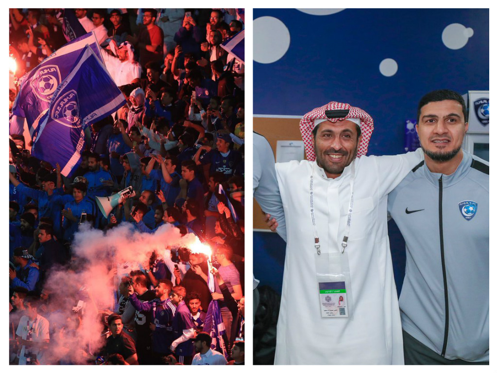 رئيس #الهلال لـ جماهير الأزرق: حضوركم يُثلج الصدر ولا تهتموا بأي استفزاز