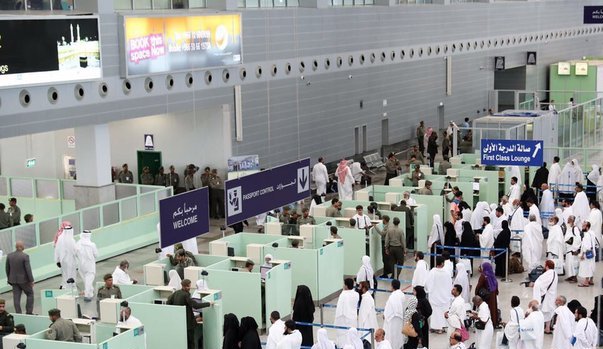 وصول 745,472 حاجاً إلى المدينة المنورة