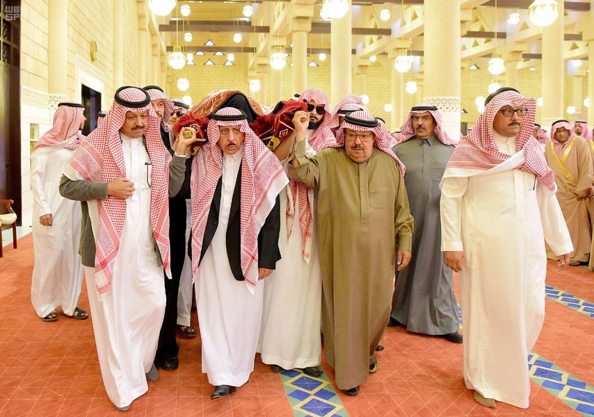 جموع غفيرة تشيع الأميرة جهير بنت سعود بن عبدالعزيز