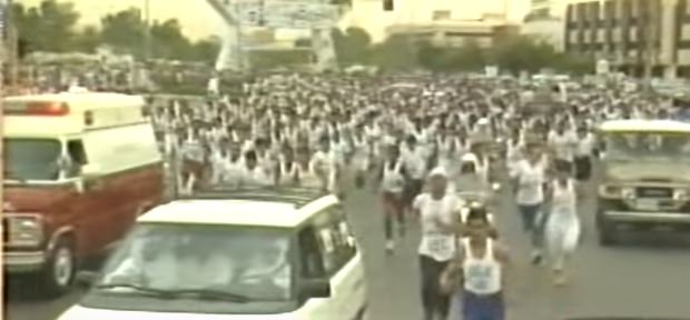 فيديو نادر.. ماراثون دولي في شوارع الرياض قبل 30 عاماً