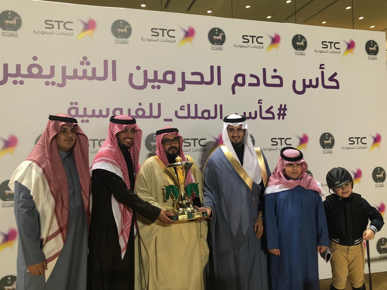 الجواد أقدار يحقق المركز الأول لكأس الملك سلمان للخيل المستوردة