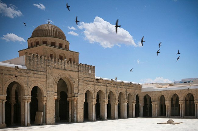 شاهد بالصور.. جامع القيروان من أروع المساجد التاريخية في تونس والمغرب العربي
