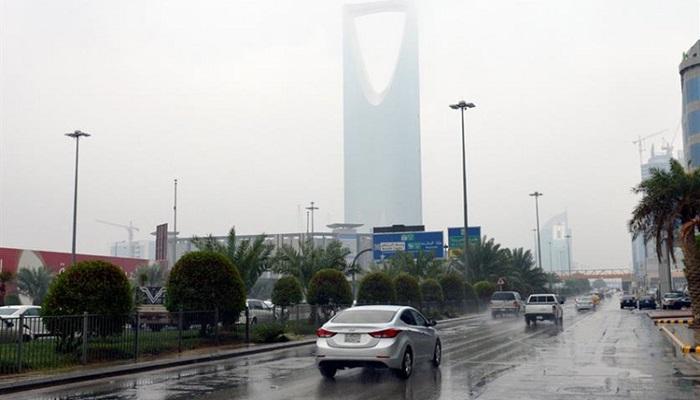 أمطار الرياض اليوم مستمرة