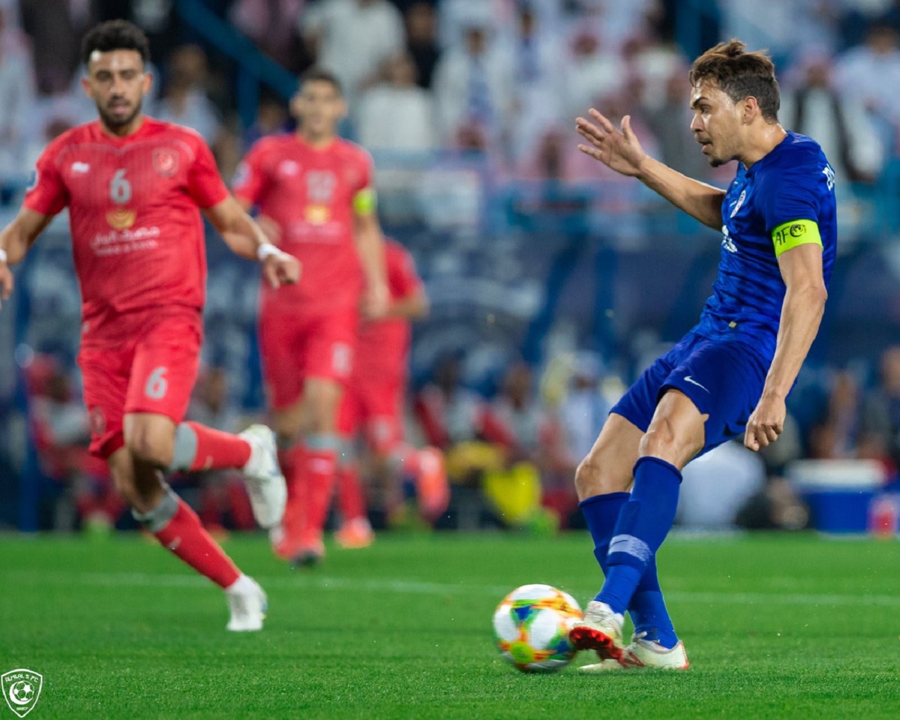 شاهد.. إدواردو يُسجل الهدف الأول في مباراة الهلال ضد الدحيل