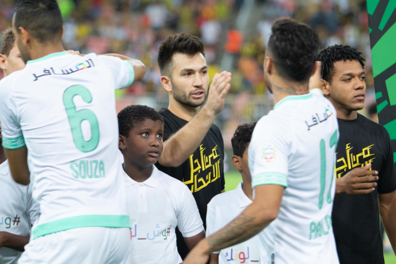 مارس وجه السعد على #الاتحاد أمام #الأهلي