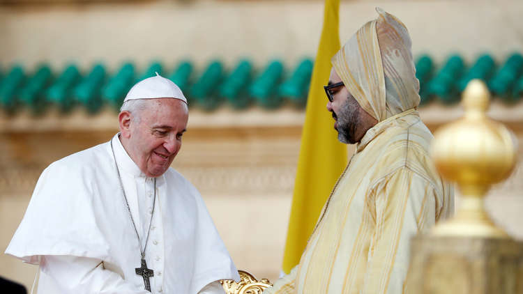 البابا فرنسيس لمسيحيي المغرب : لا تبشروا بالمسيح