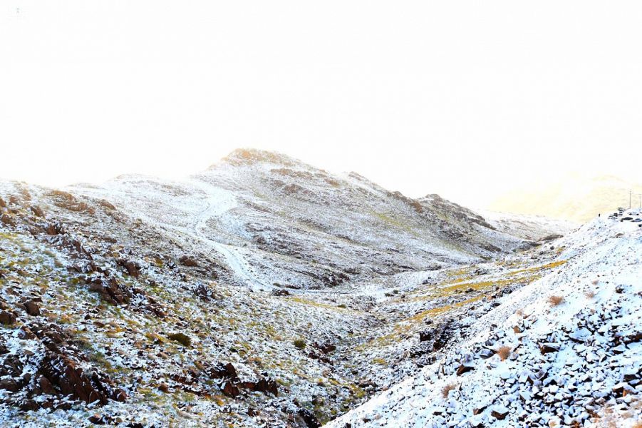 الأرصاد: تساقط الثلوج على جبل اللوز غدًا