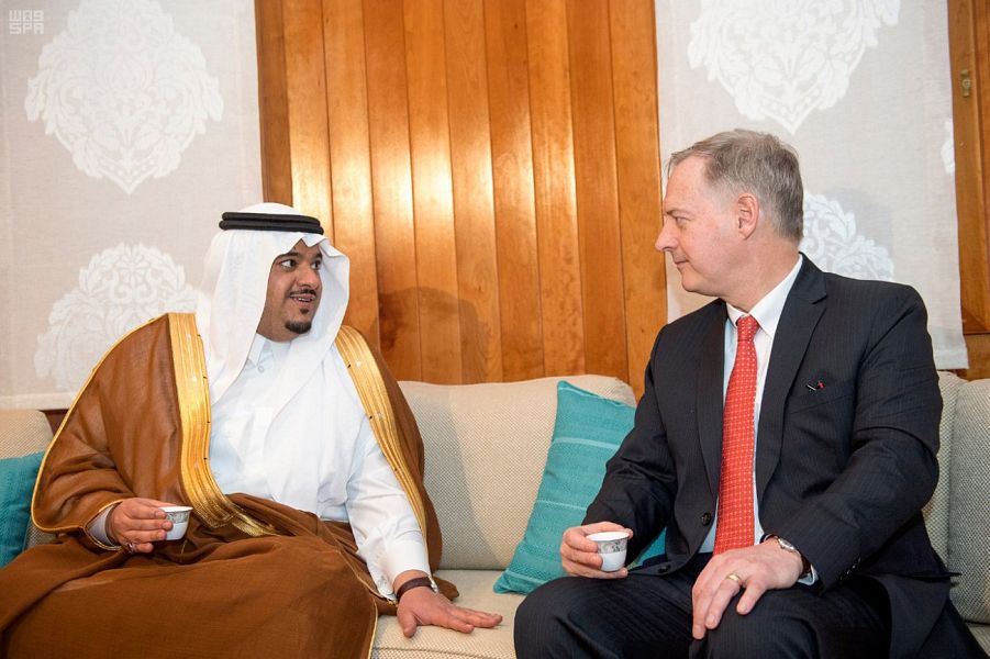 بحضور الأمير محمد بن عبدالرحمن.. السفارة الأمريكية في الرياض تحتفي باليوم الوطني