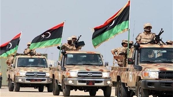 الجيش الوطني الليبي يقصف طائرة مسيرة تركية في معيتيقة