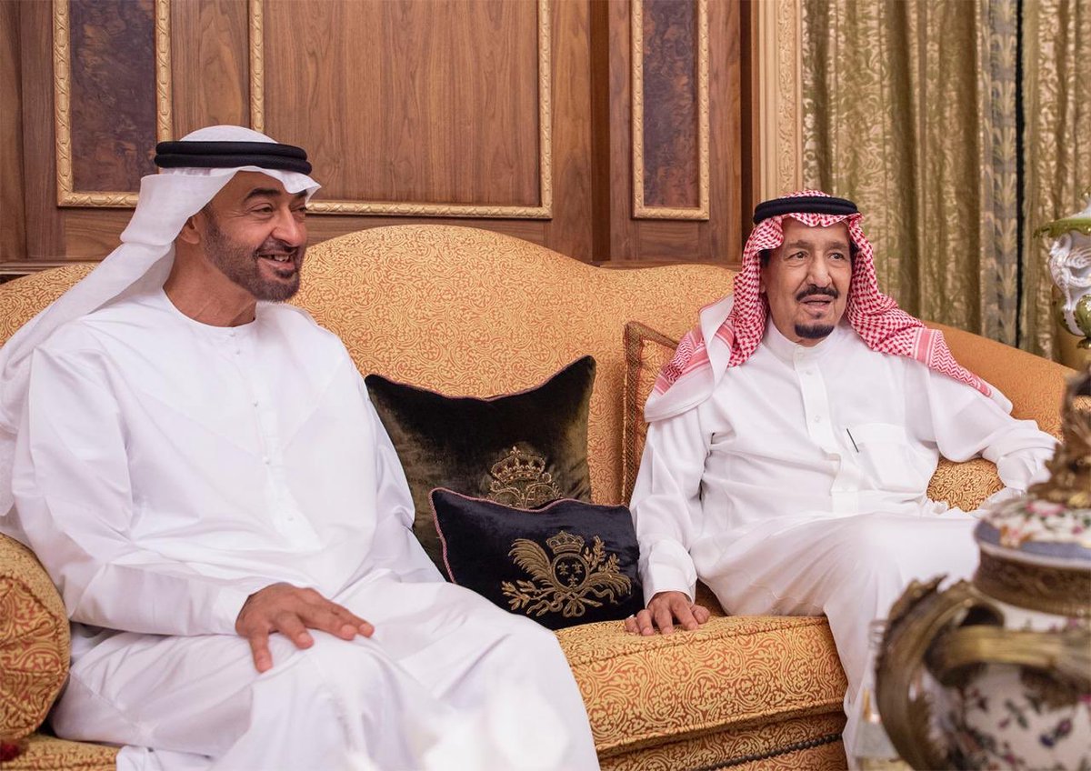 الملك سلمان يستعرض العلاقات الأخوية ومستجدات الأحداث مع محمد بن زايد
