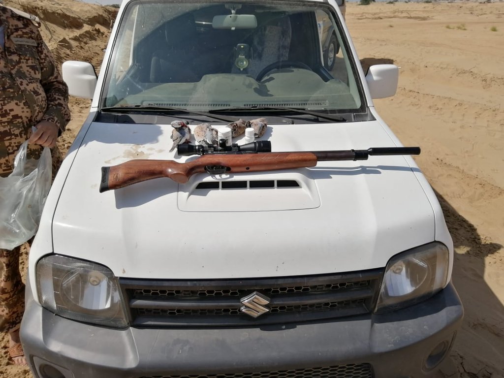 ضبط مخالفين لنظام الصيد بحوزتهم أسلحة نارية في مكة المكرمة