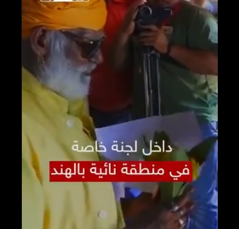 فيديو..  لجنة انتخابية لناخب واحد