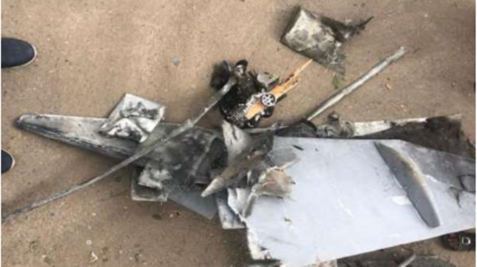 الجيش اليمني يسقط طائرة حوثية مسيرة إيرانية الصنع في الضالع