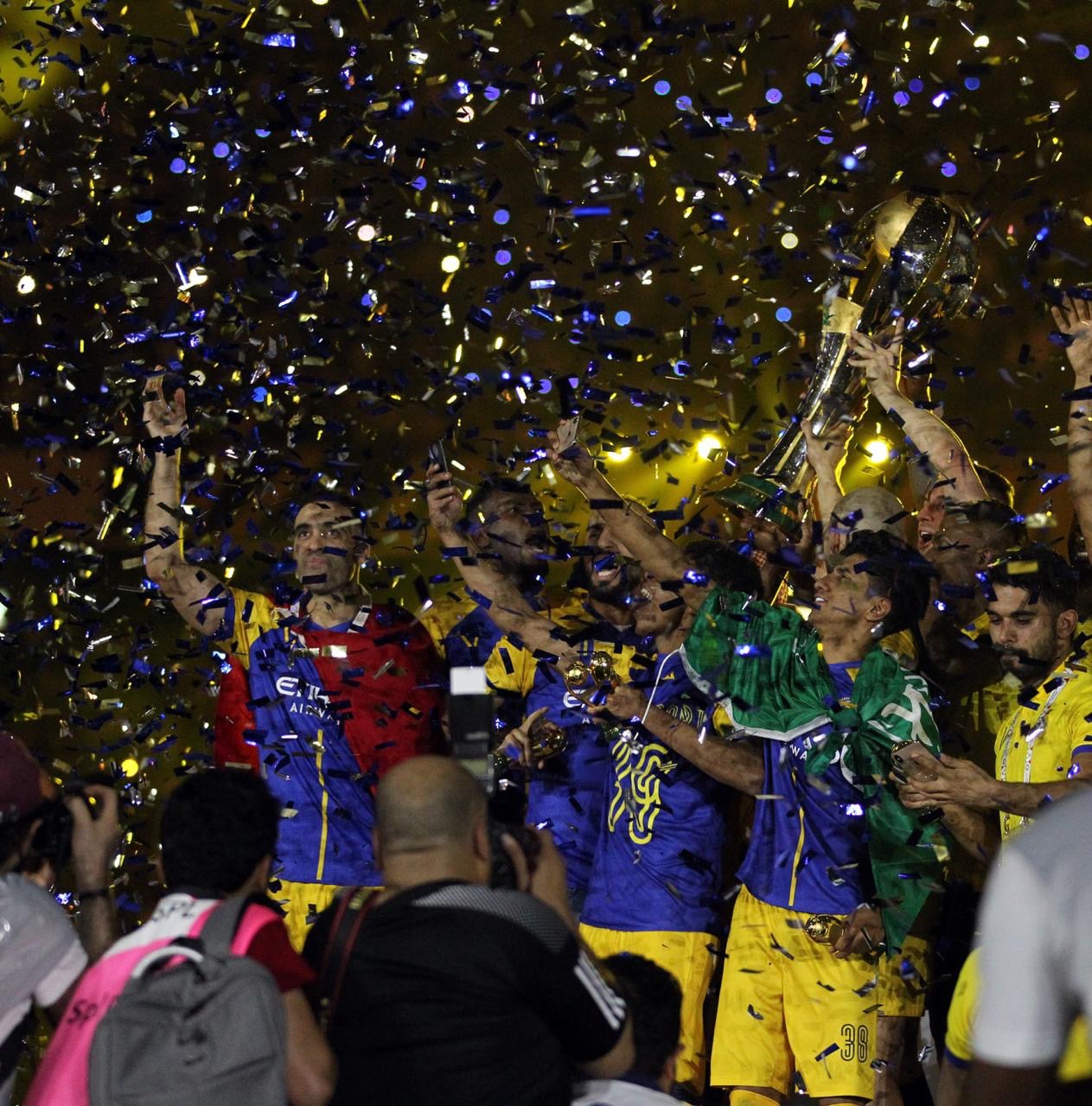 فيفا بعد تتويج #النصر: تهانينا لأبطال الدوري السعودي