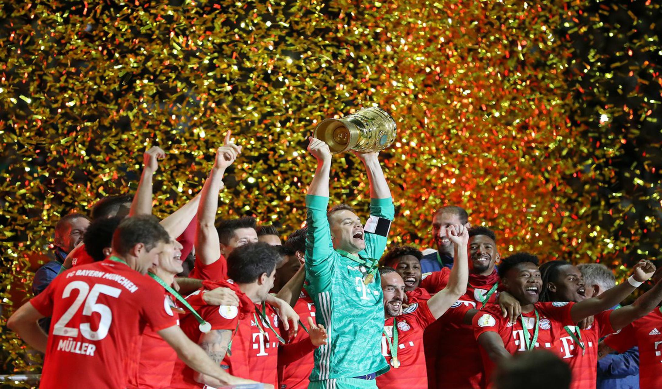 بايرن ميونيخ بطلًا لـ كأس ألمانيا على حساب لايبزيج