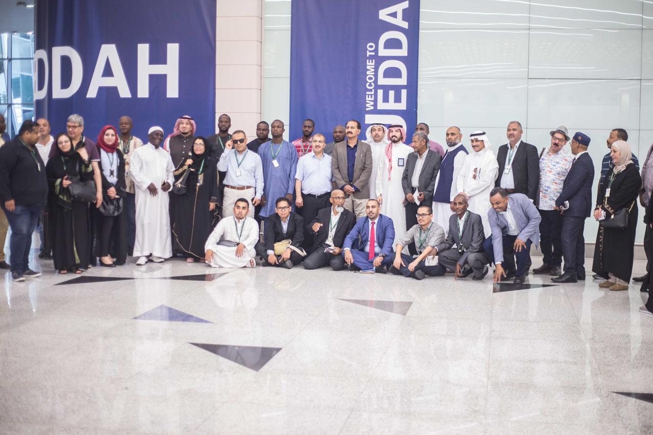 شاهد بالصور.. لقطات من زيارة الوفود الإعلامية لمطار جدة الجديد