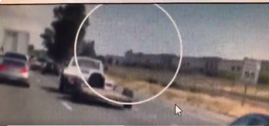 شاهد لحظة سقوط وتحطم المقاتلة الأمريكية F16