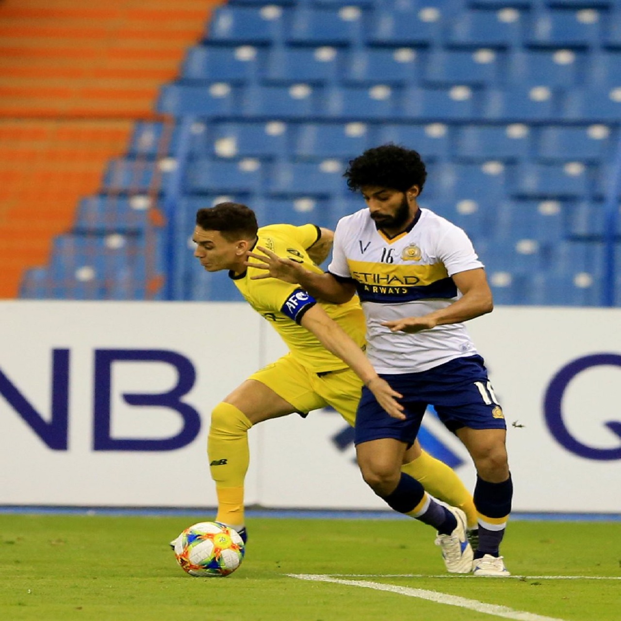 الجبرين الأفضل في مباراة النصر ضد الوصل