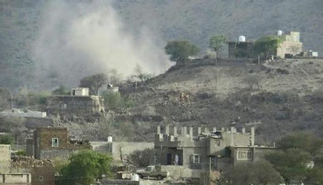 أسر قياديين لميلشيا الحوثي في محافظة الضالع جنوب اليمن