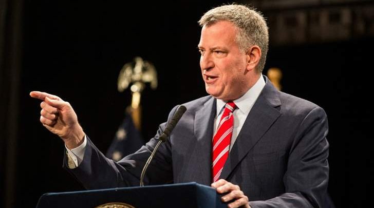 رئيس بلدية ​نيويورك​ ​يعلن ترشحه للانتخابات الرئاسية 2020