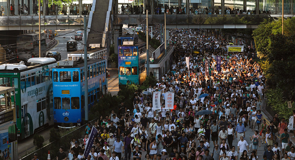 القنصلية في هونج كونج تحذر المواطنين من مظاهرات وسط المدينة