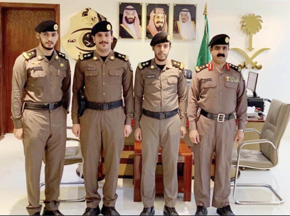 ترقية 5 ضباط في شرطة حفر الباطن