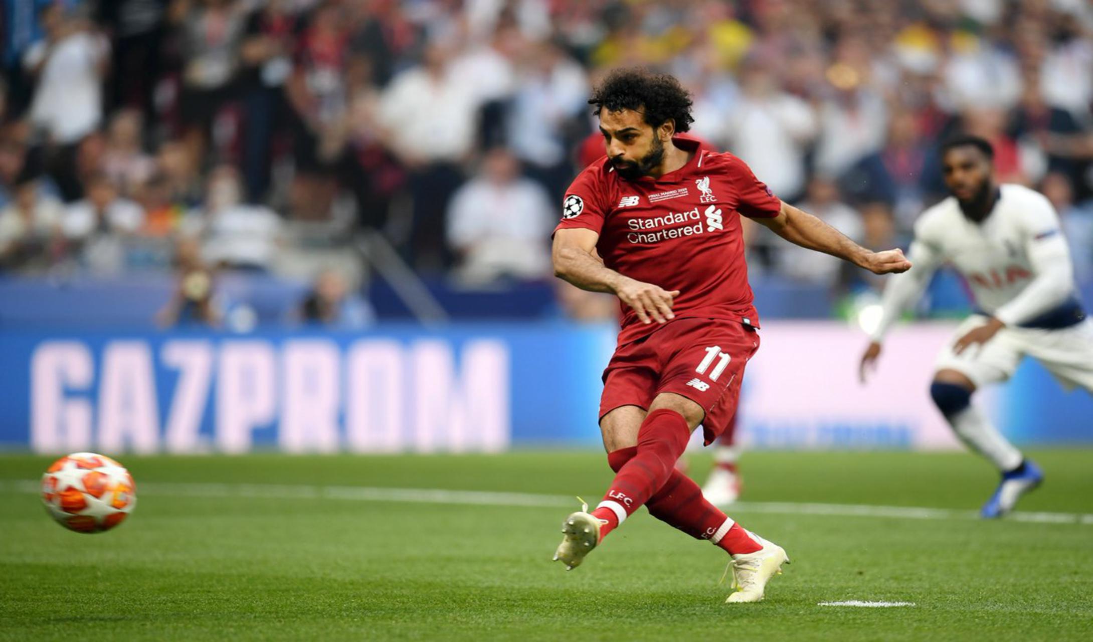 إنجاز مميز يحققه محمد صلاح بعد هدفه المبكر في توتنهام