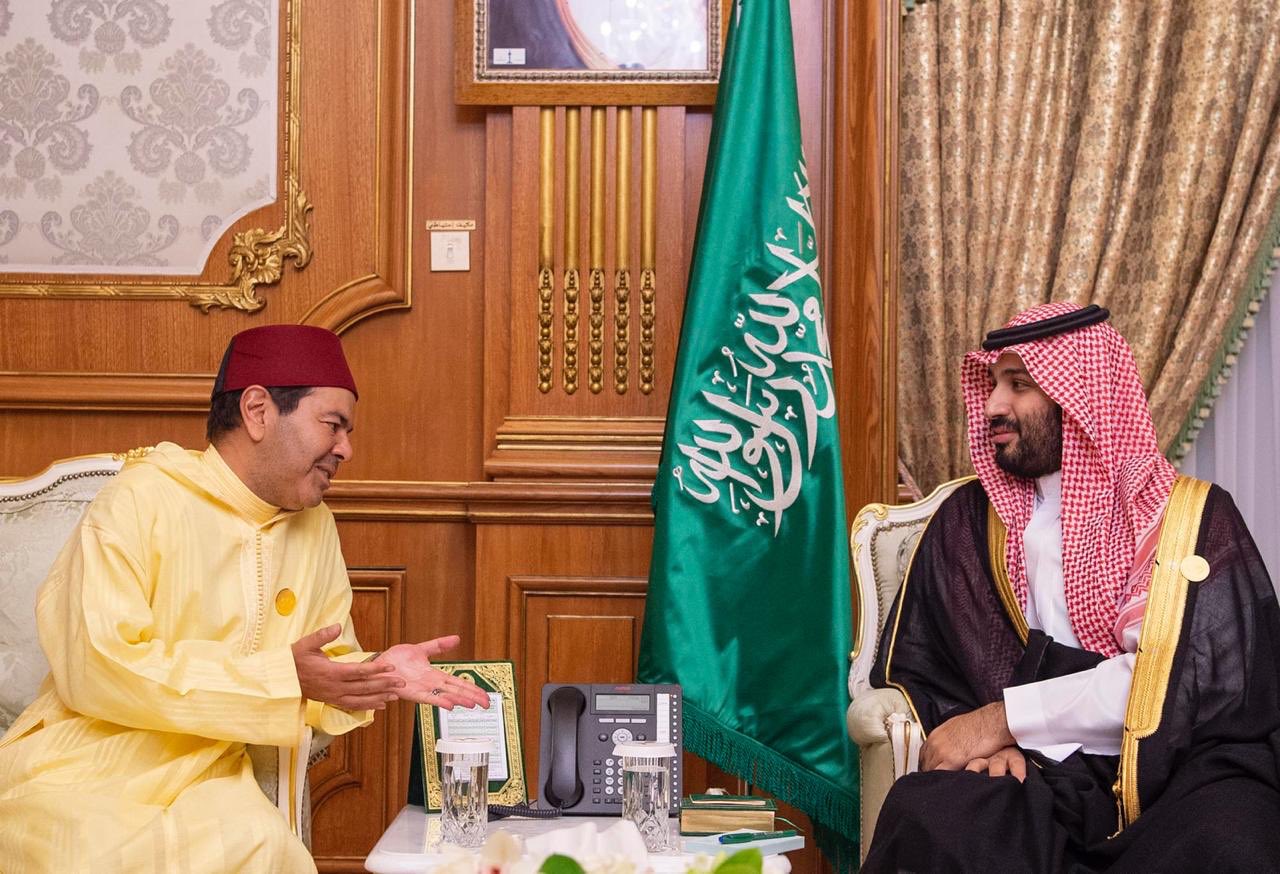 الأمير محمد بن سلمان يستقبل رئيس وفد المغرب للقمة الإسلامية