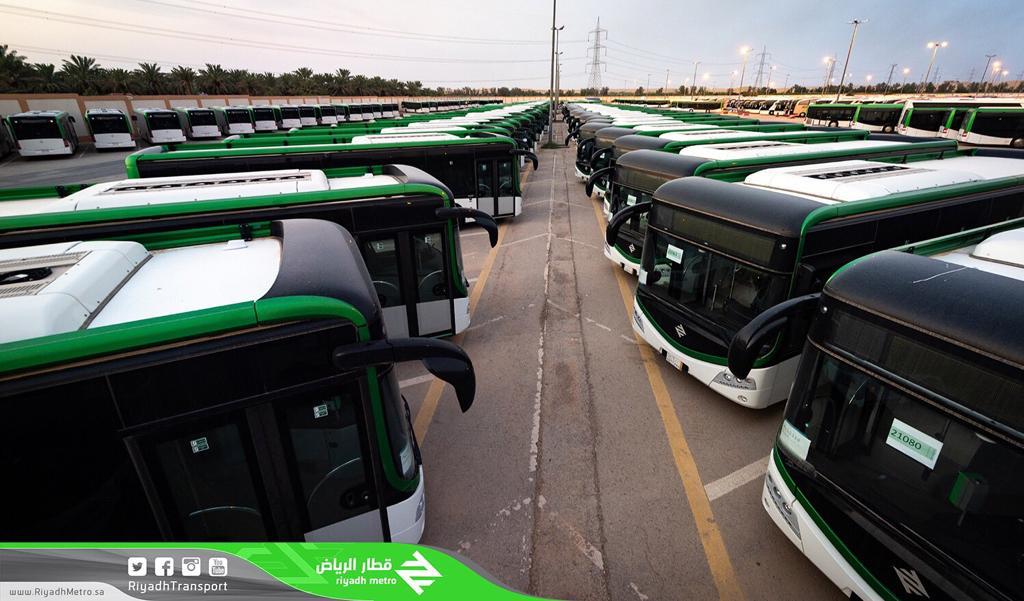 تحديد موعد تشغيل مشروع النقل العام بالحافلات في الرياض