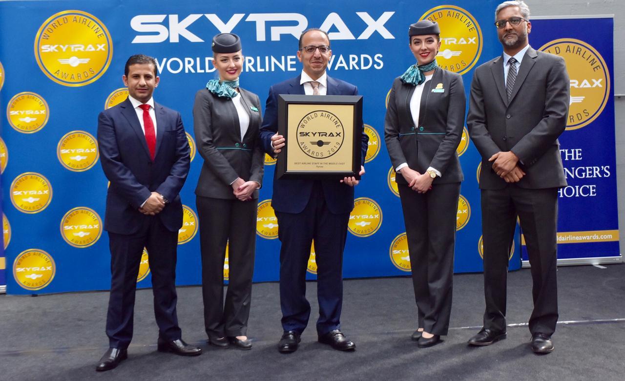 طيران ناس يفوز بجائزتي سكاي تراكس العالمية