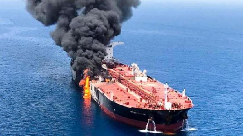الجيش الأمريكي: الهجوم على ناقلة النفط اليابانية تم بلغم بحري إيراني